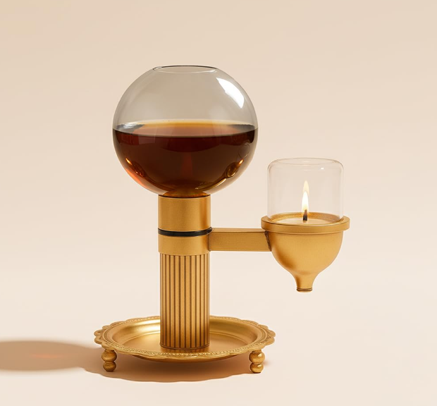 The Divine Tales Brass Akhand Jyot Diya for Pooja Meditation and Home Temple Spiritual Oil Lamp for Positive Energy Ideal for Navratri Diwali Festival and Daily Prayer Use